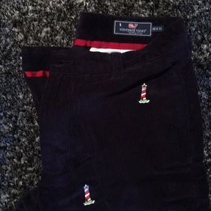 Vineyard Vines Christmas Courduroy Pants 30x32